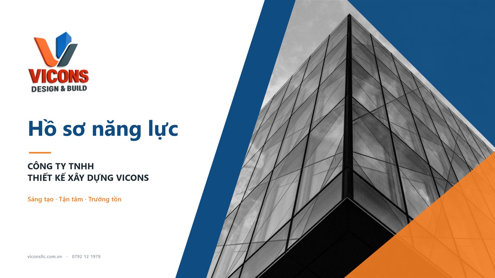 Hồ sơ năng lực VICONS – trang 1